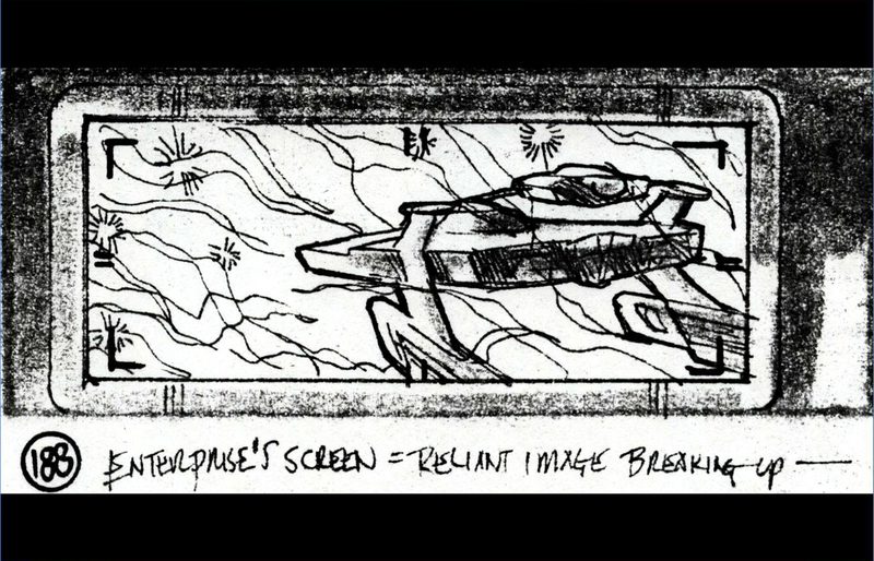 Illustration for article titled Original Star Trek II: Wrath Of Khan VFX Storyboards Are A Visual Feast
